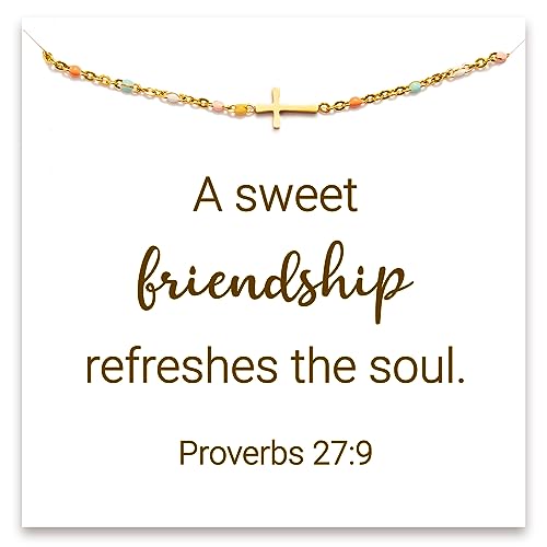 A sweet friendship refreshes the soul