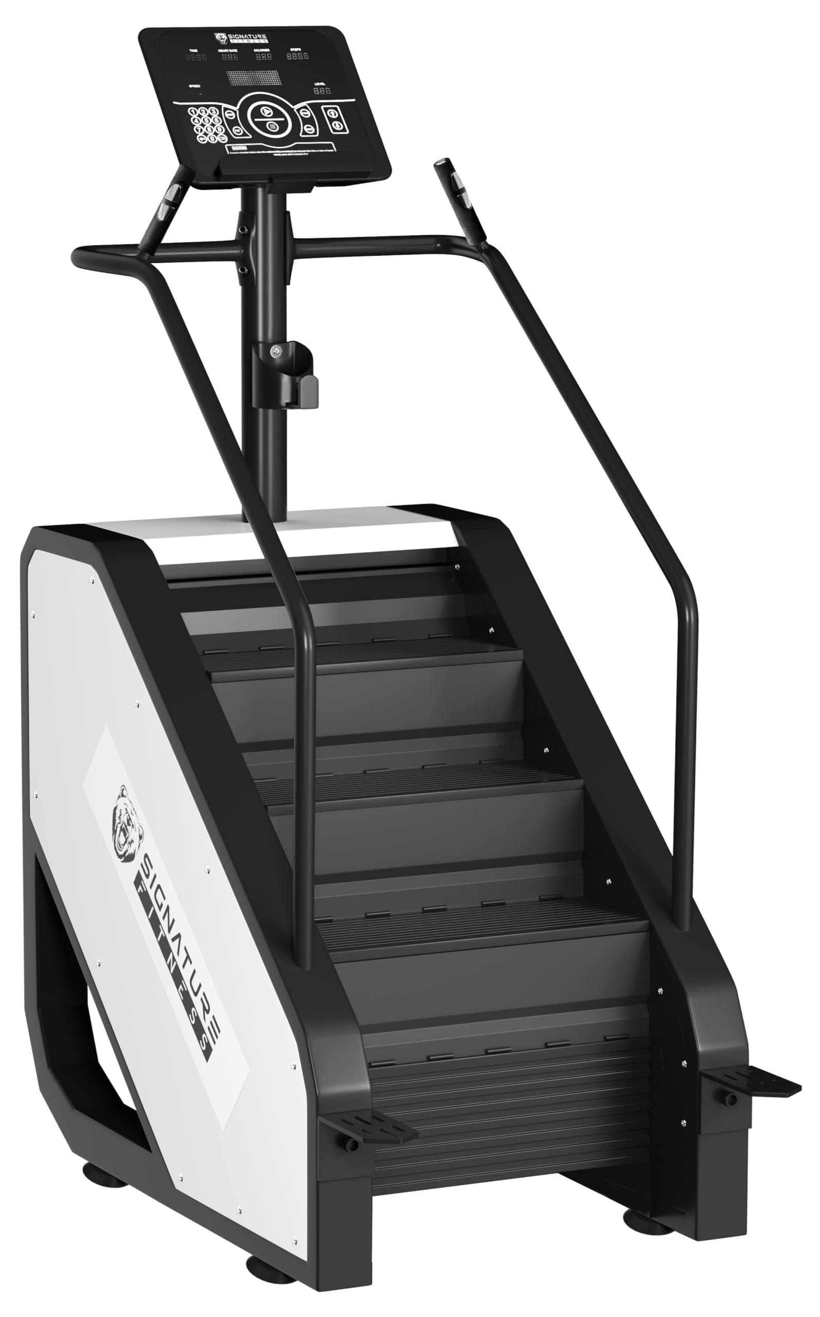 Signature Fitness Commercial Grade Continuous Climber - Stair Stepping Machine for Cardio & Lower Body Workouts | Home Gym & Office Exercise Equipment