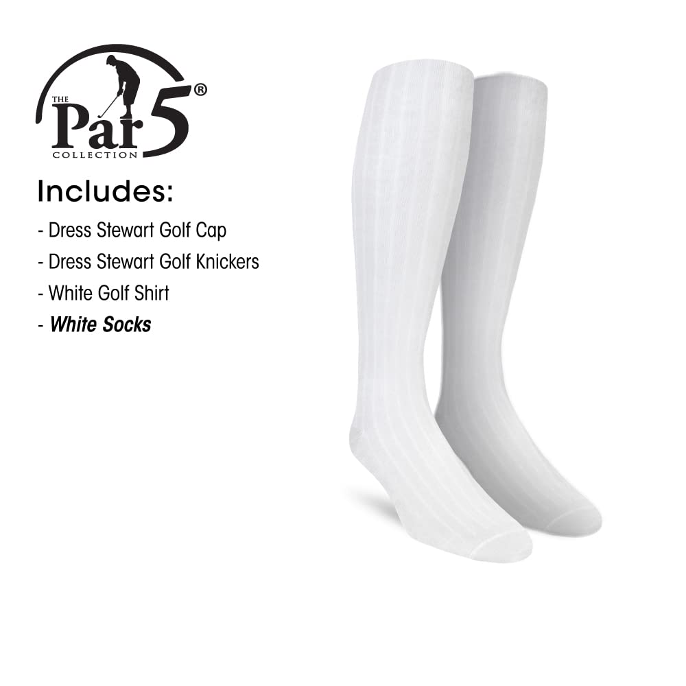Stewart Golf Outfits for Men - Premium White Golf Dress - Perfect for Golf Tournaments & Country Club Events