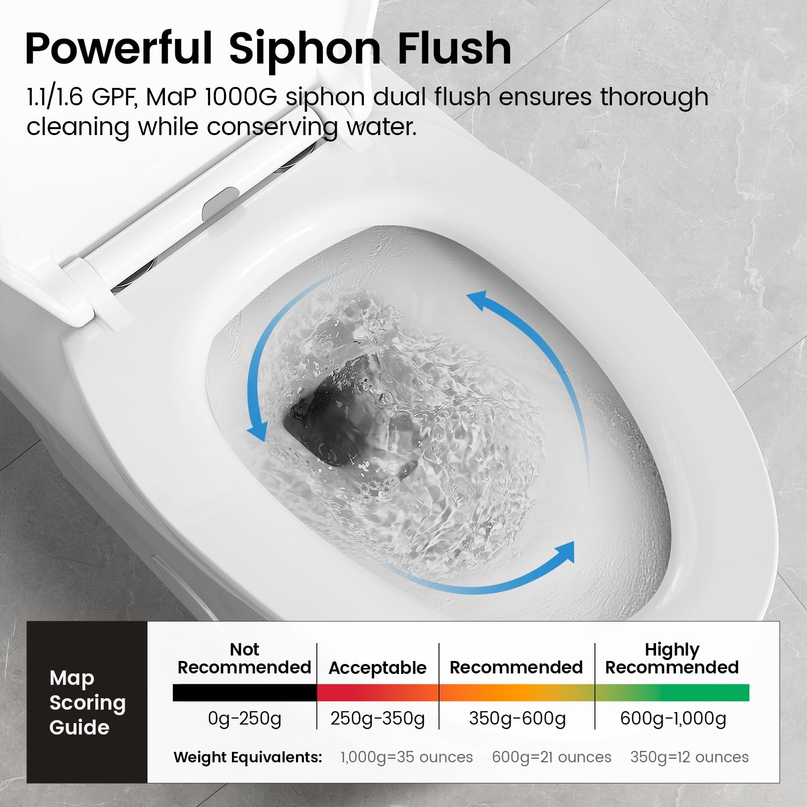 K-0351DF Elongated One Piece Toilet with ADA Comfort Height 17.2