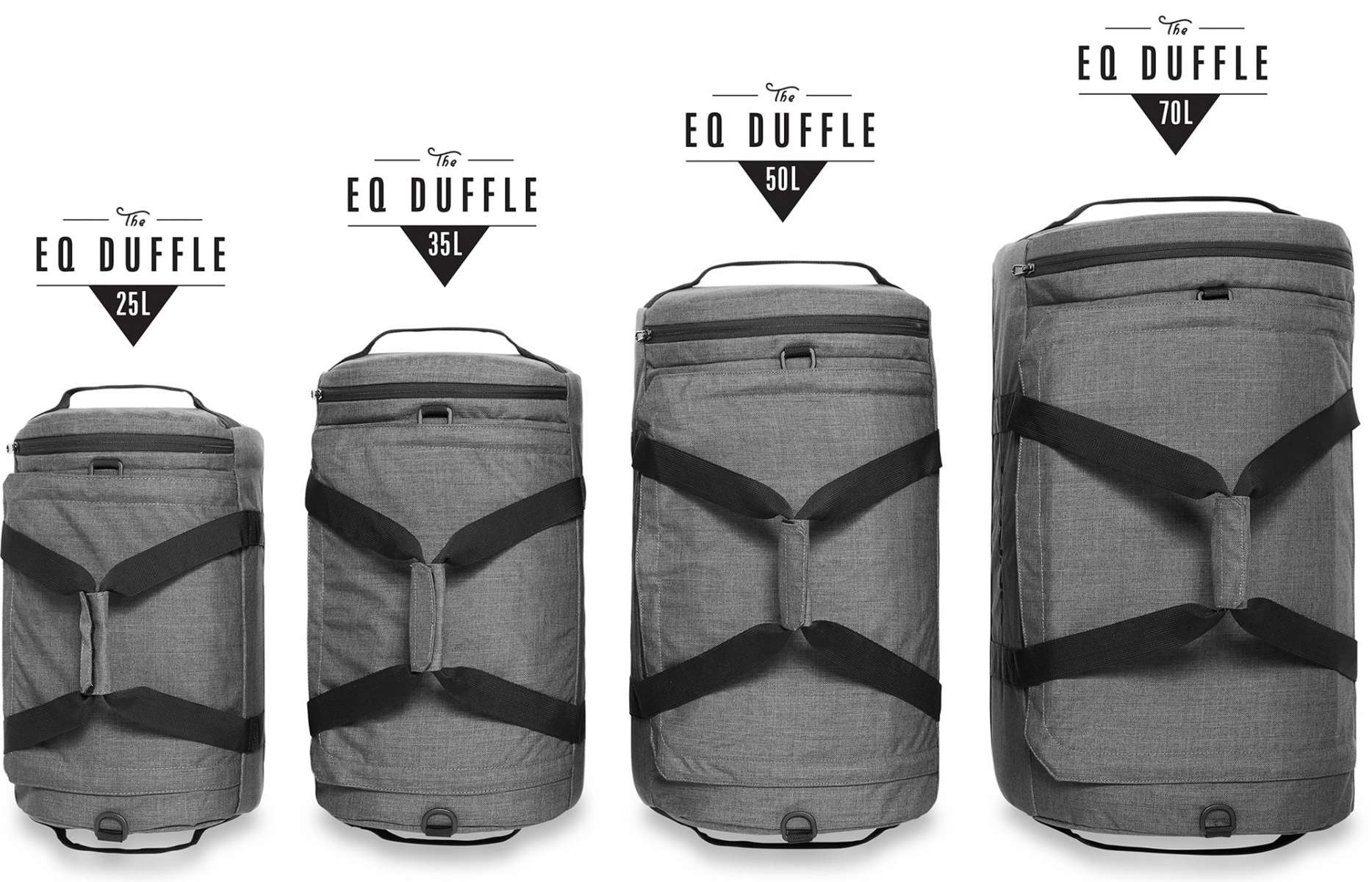 Dakine EQ Duffle 70L Travel Bag 2024 - Water-Resistant Large Luggage for Camping, Gym, Sports & Weekend Getaways