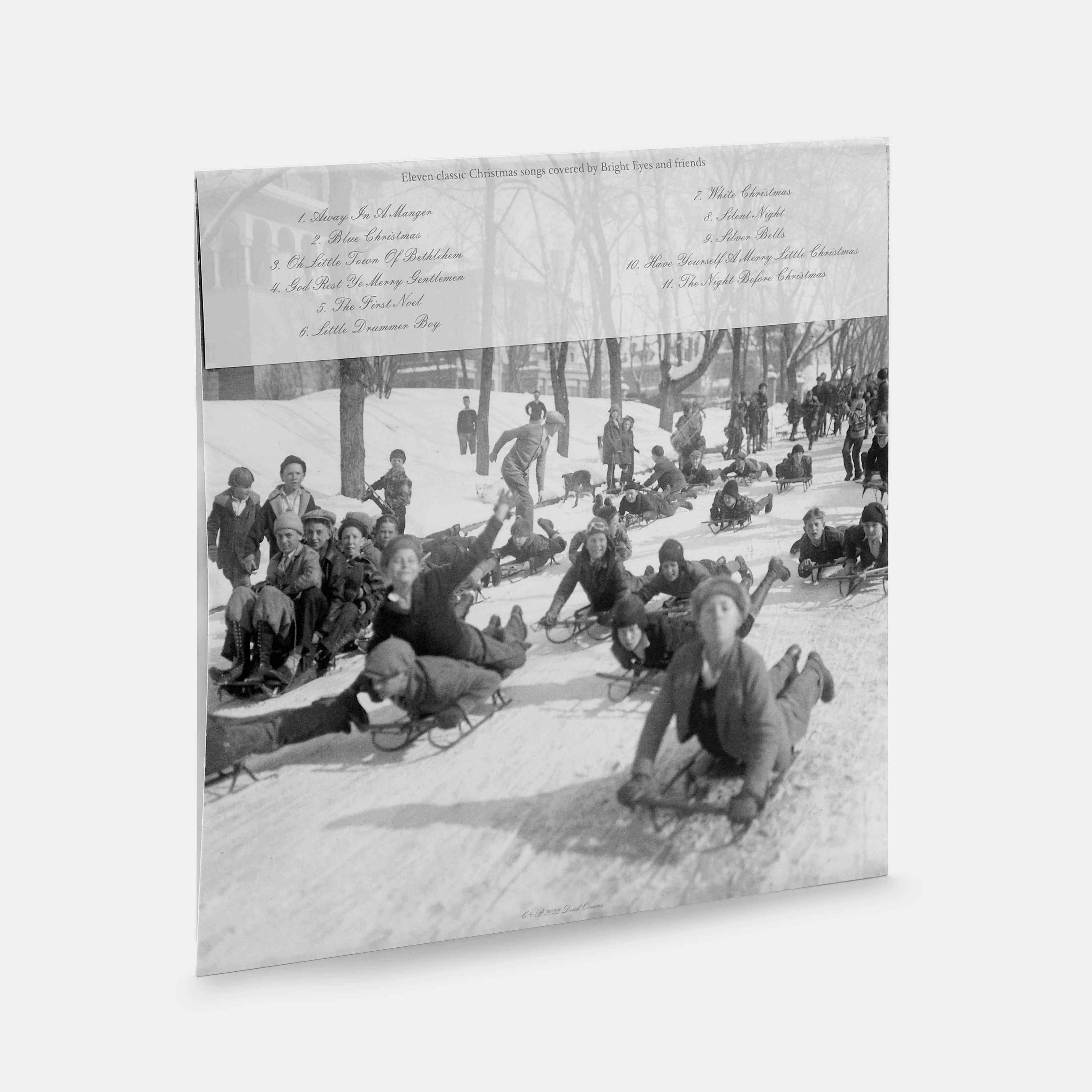 Bright Eyes - A Christmas Album LP Clear Red Vinyl Record | Holiday Music Gift for Vinyl Collectors | Perfect for Christmas Parties & Cozy Winter Nights