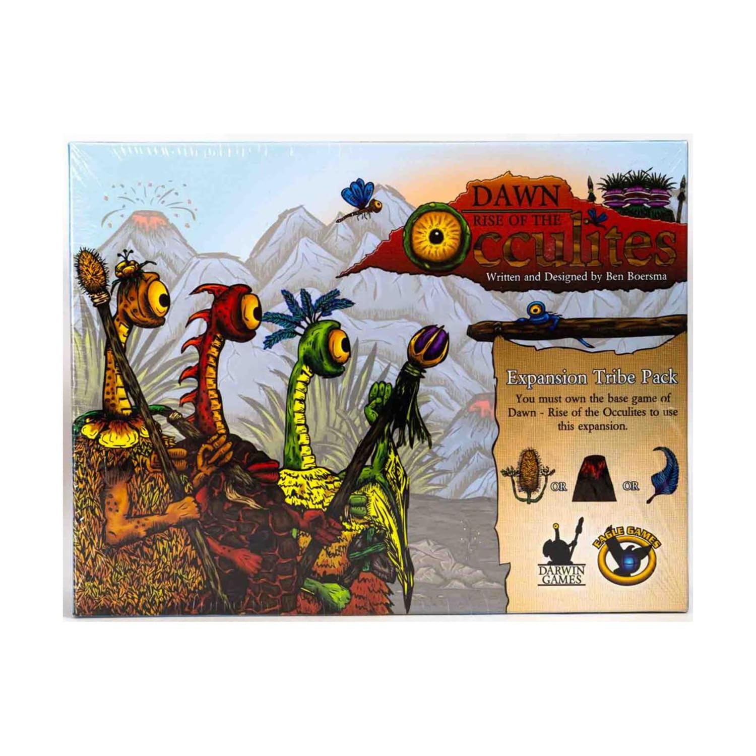 Dawn: Rise of the Occulites - Ignis Tribe Expansion (Painted Miniatures) | Strategic Board Game Expansion for Fantasy Tabletop Battles | Perfect for Game Nights & Collector Displays