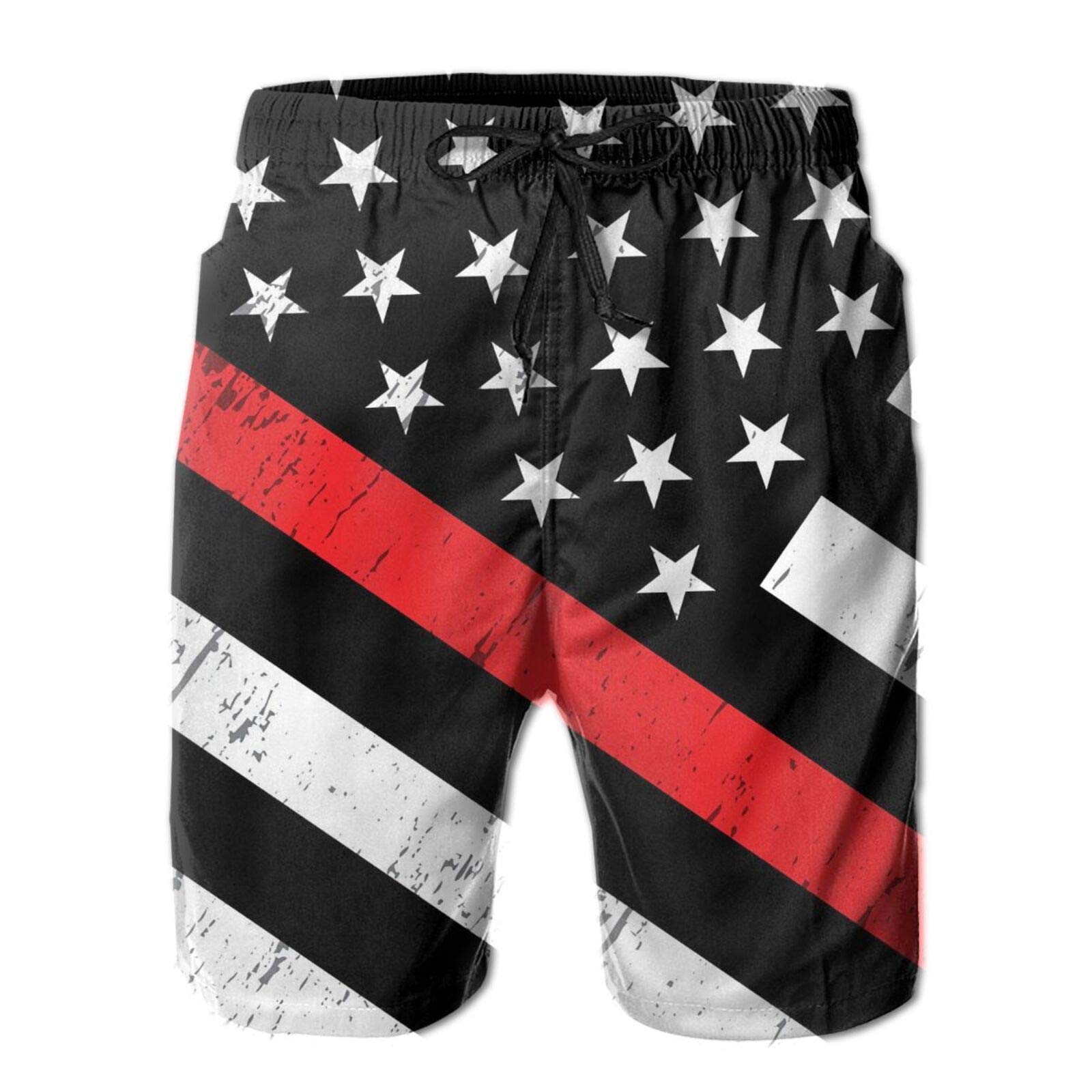**Men's Quick-Dry Swim Shorts with Pockets - Lightweight Beachwear & Board Shorts for Swimming, Surfing, Vacation & Outdoor Activities**    (Note: This optimized title includes keywords like 