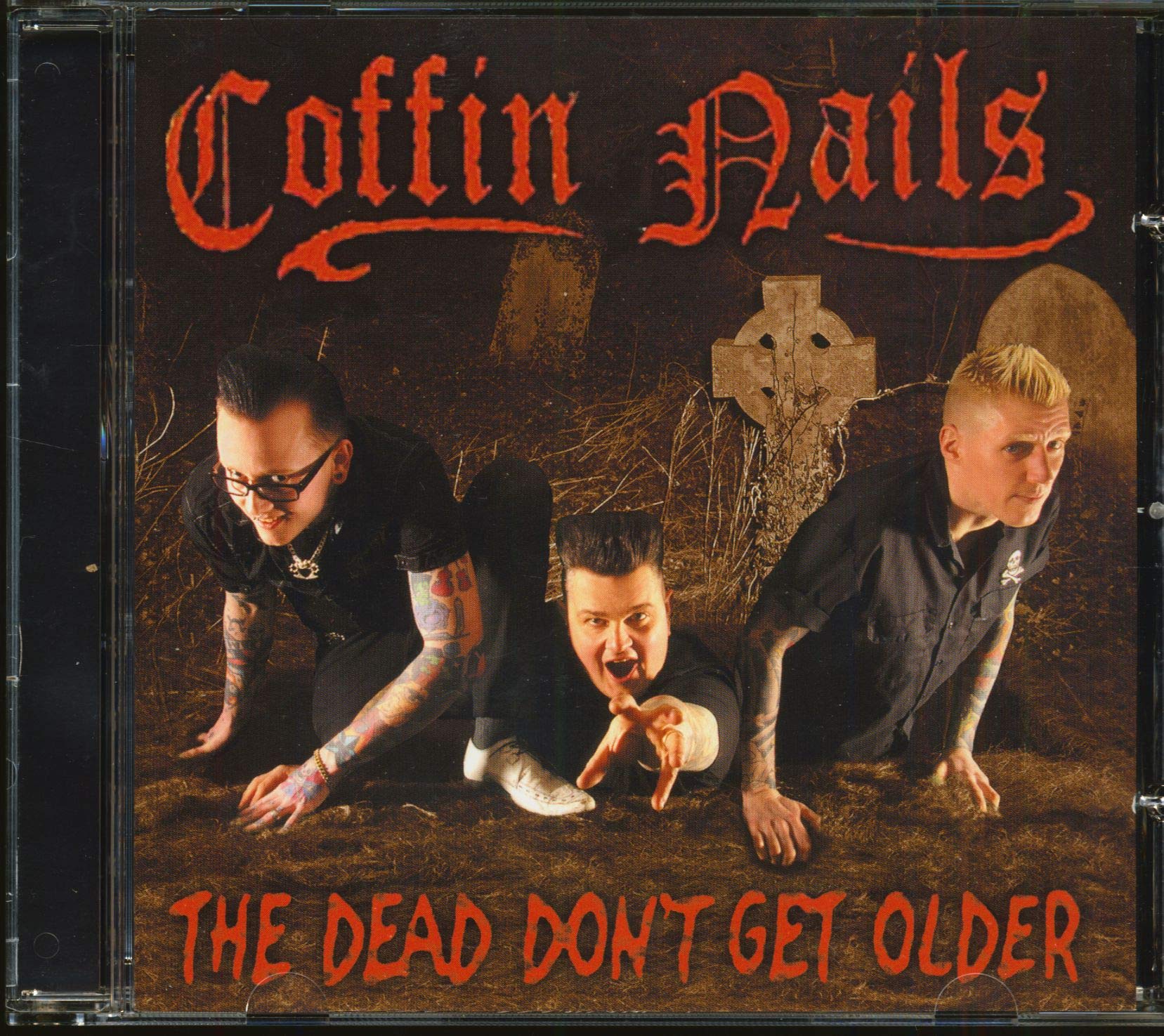 Dead Don't Get Older T-Shirt - Gothic Humor for Horror Fans
