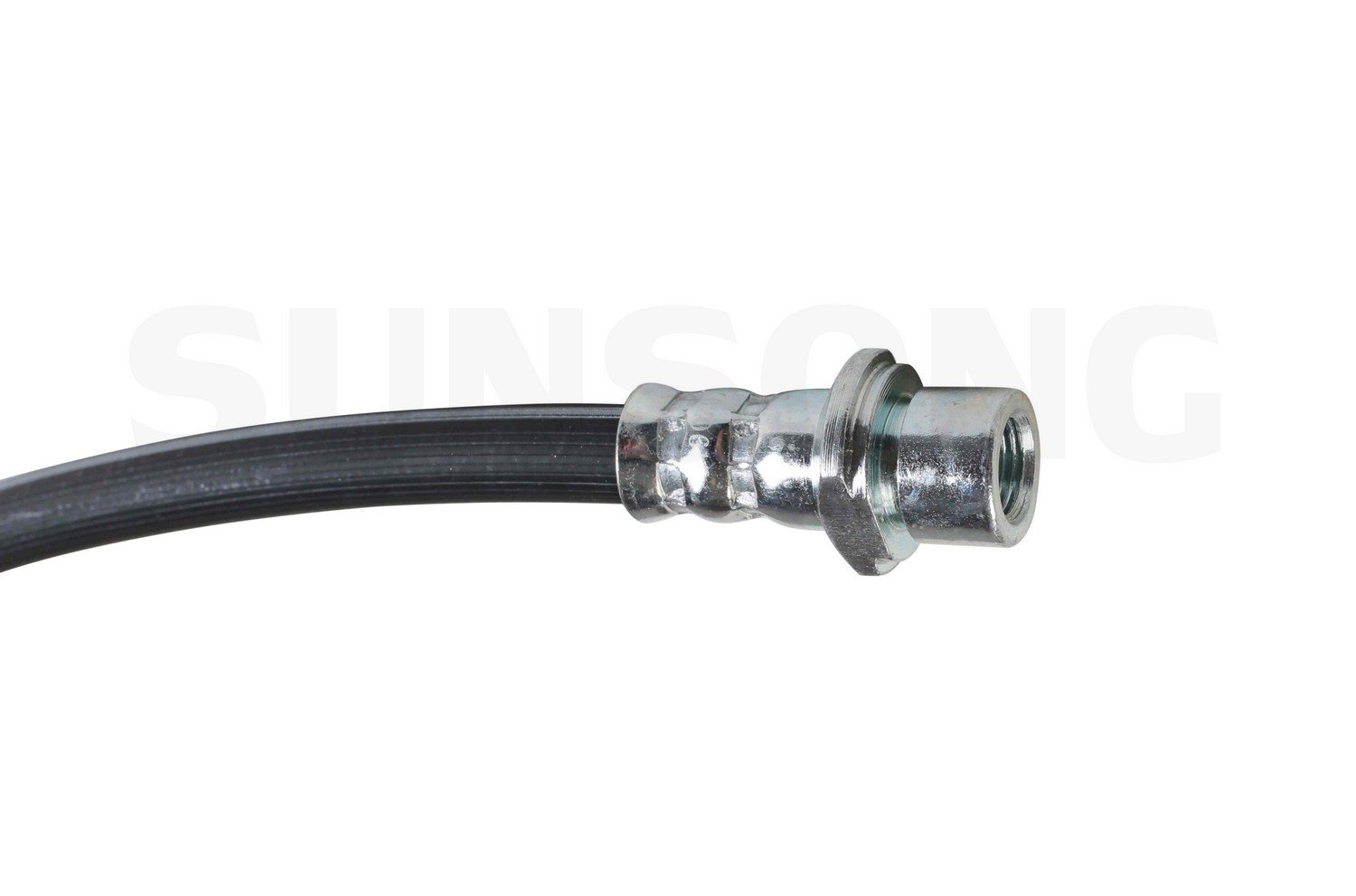 Sunsong 2202670 Brake Hydraulic Hose Replacement - High Performance Brake Line for Trucks & SUVs - Durable DOT Approved Rubber Hose for Safe Braking in Off-Road, Towing & Heavy Duty Driving Conditions