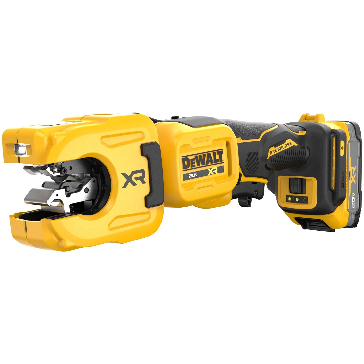 DEWALT DCE154E1 20V MAX XR® Cordless 1-1/4 Inch Copper Tubing Cutter Kit - Professional Plumbing Tool for HVAC, Refrigeration & Pipe Installation