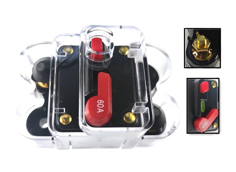 8 Gang Universal Switch Panel GA80 - Circuit Control Relay for Car, Truck, Pickup, Boat & UTV - Dimmable LED Touch Control Panel with Automatic On/Off Function (Green System) - Perfect for Off-Roading, Marine & RV Electrical Systems