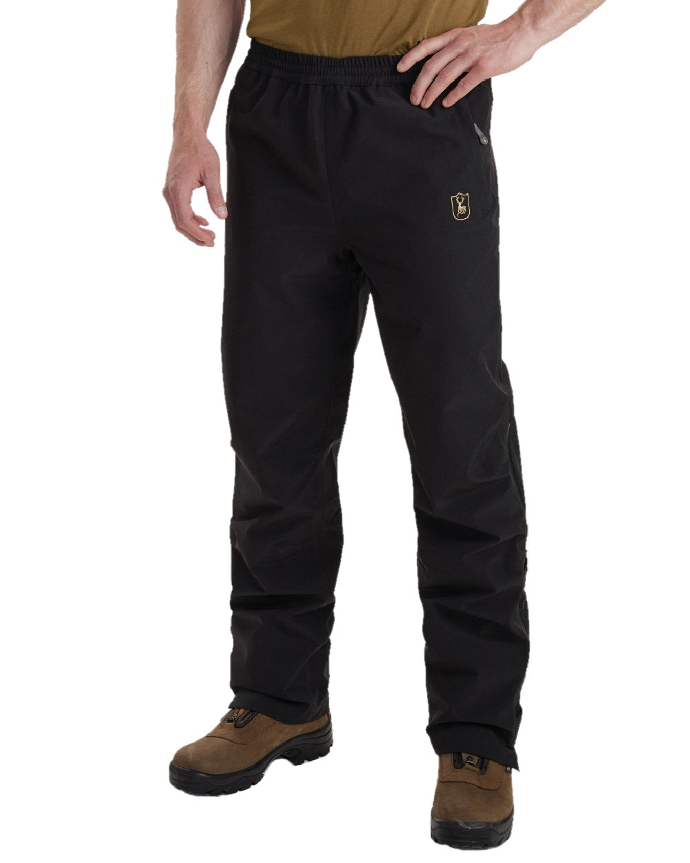 Deerhunter Sarek Shell Trousers - Waterproof Hiking Pants for Men & Women - Lightweight Outdoor Adventure Pants for Camping, Trekking & Mountain Climbing