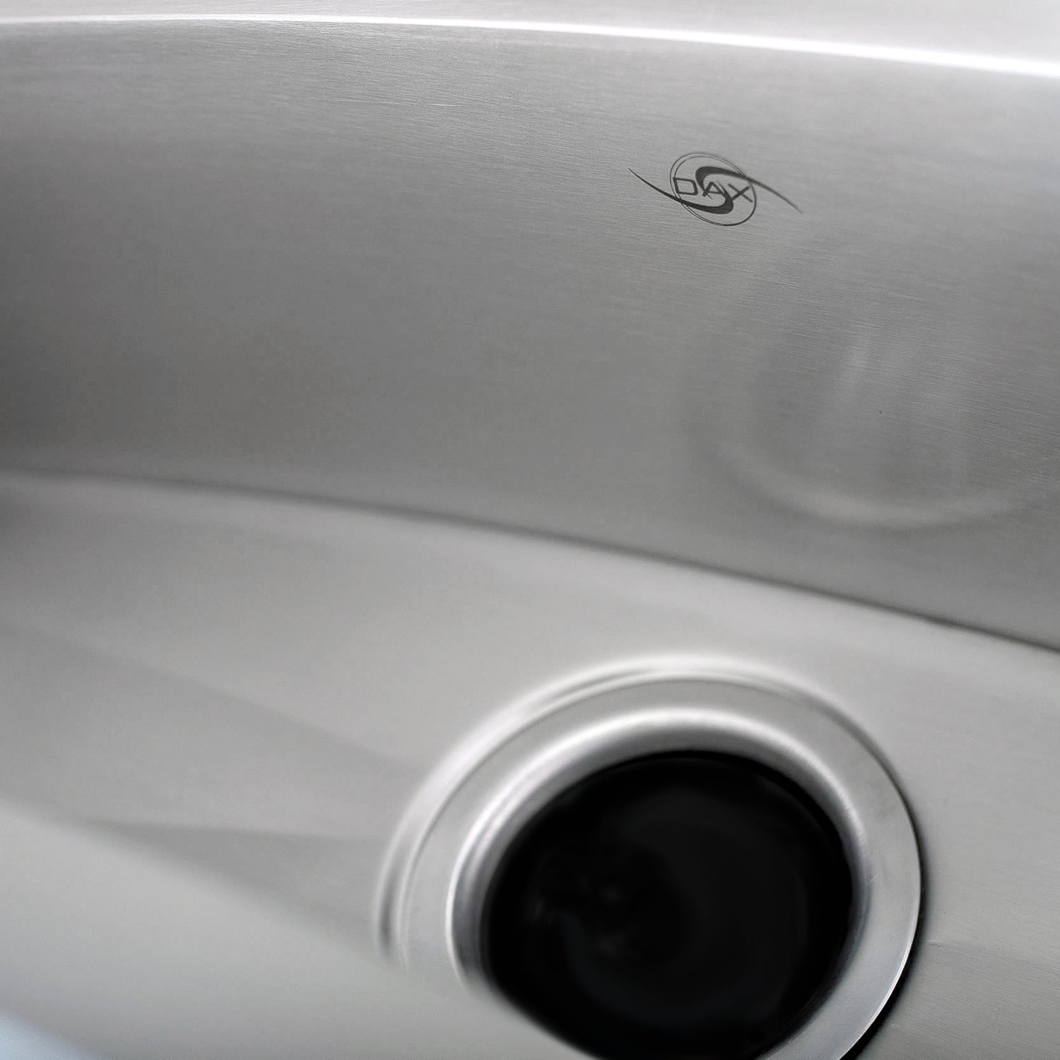 DAX SQ 4512 C 16 Gauge Brushed Stainless Steel Undermount Bar Sink - 45