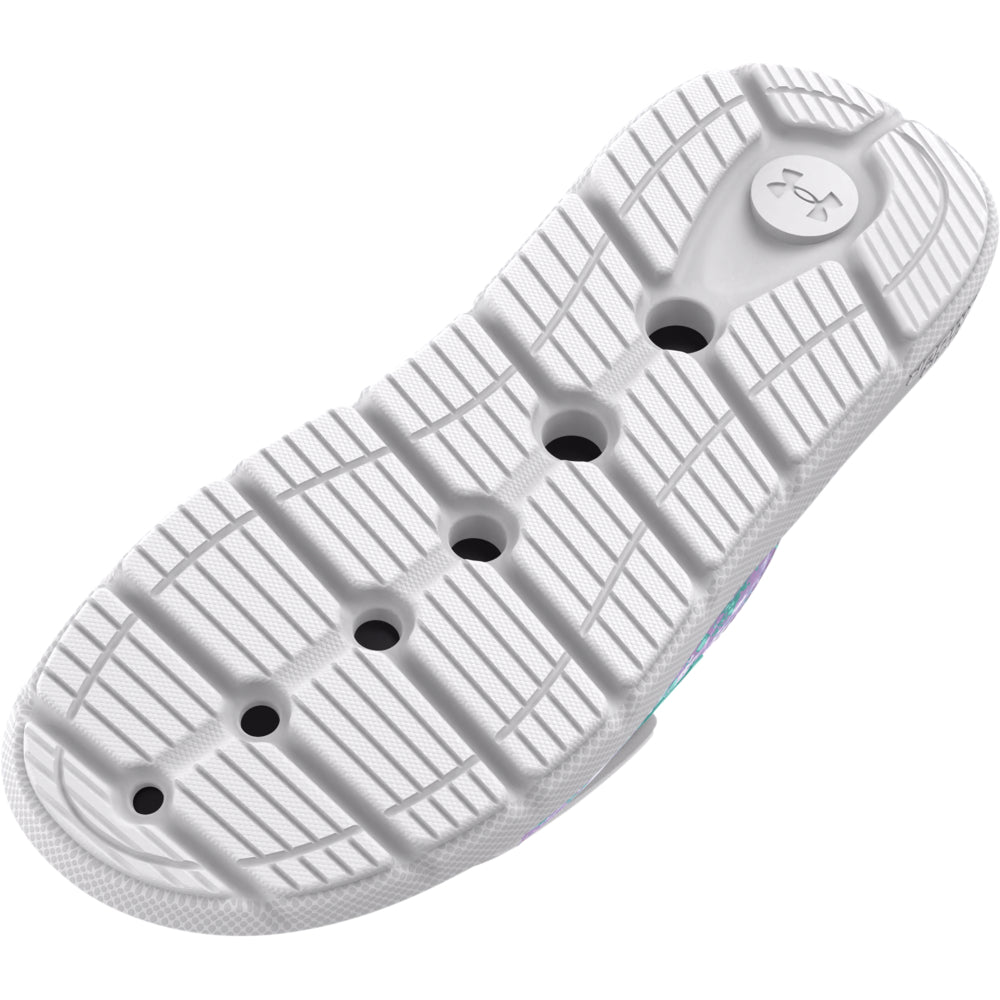 Under Armour Girls' Youth Ignite Pro Graphic Slide Sandals - Comfortable Athletic Sandals for Kids, Perfect for Pool, Beach, Sports & Summer Outdoor Activities