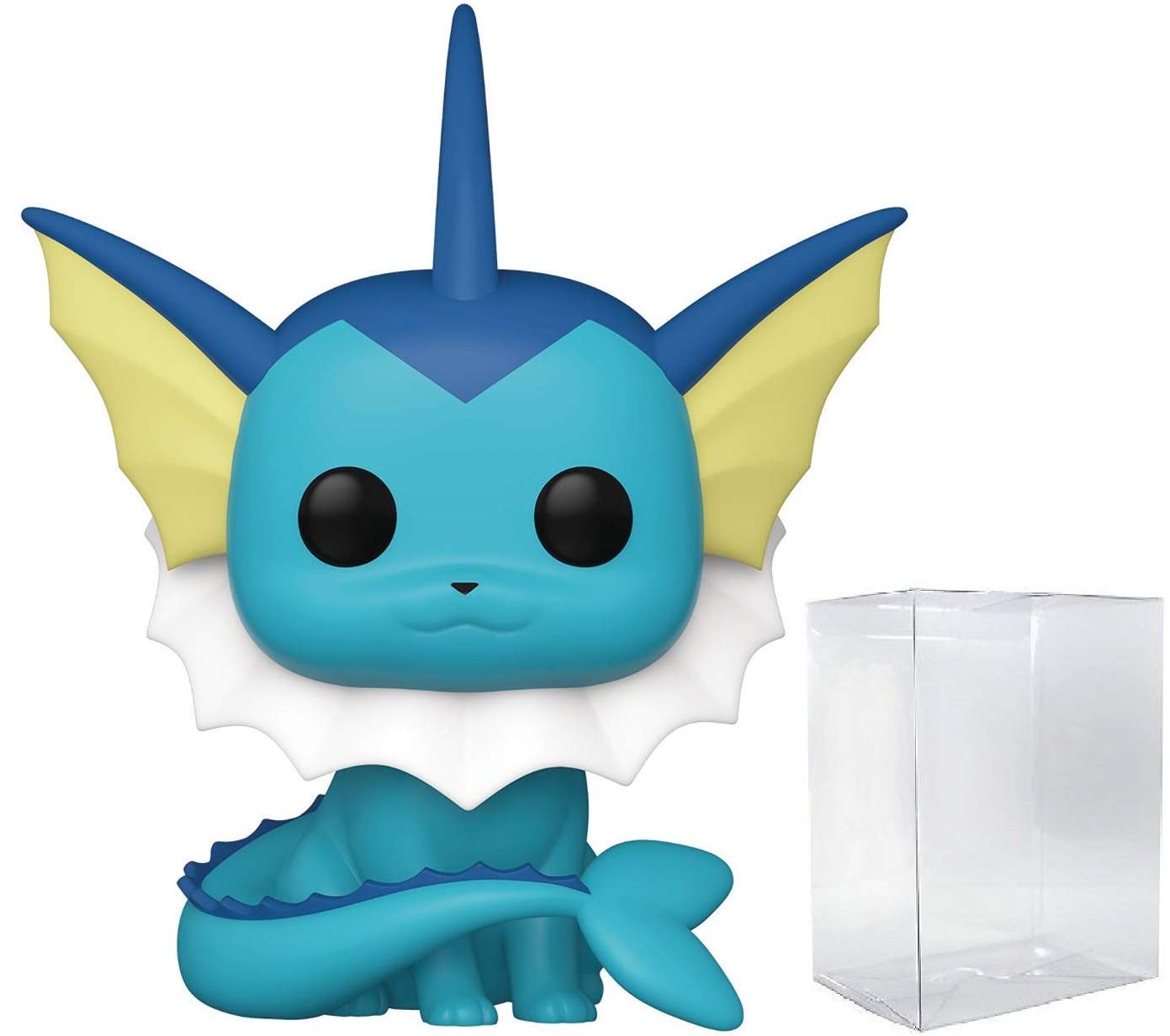 Pokemon Vaporeon Pop! Vinyl Figure with Pop Box Protector Case - Funko Pop Collectible for Pokemon Fans | Perfect for Display, Gifts & Anime Collections