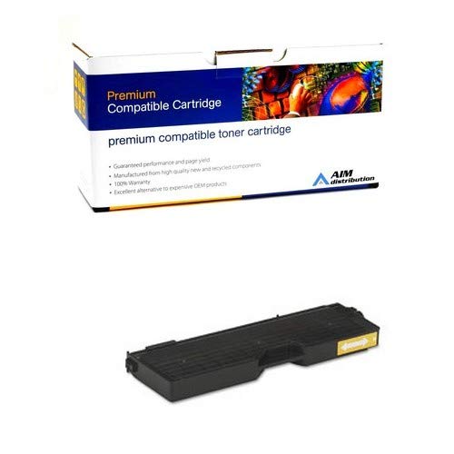 RICOH Type 165 Yellow Toner Cartridge Replacement (402447) - High Yield 6000 Pages | AIM Compatible | For Office Printers & Copiers | Reliable Generic Alternative