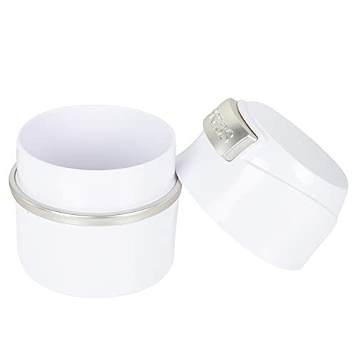 FOMIYES White Airtight Eyelash Glue Storage Container - Sealed Jar for Lash Extensions Adhesive | Professional Lash Artist Tool | Perfect for Salon, Home Use & Travel