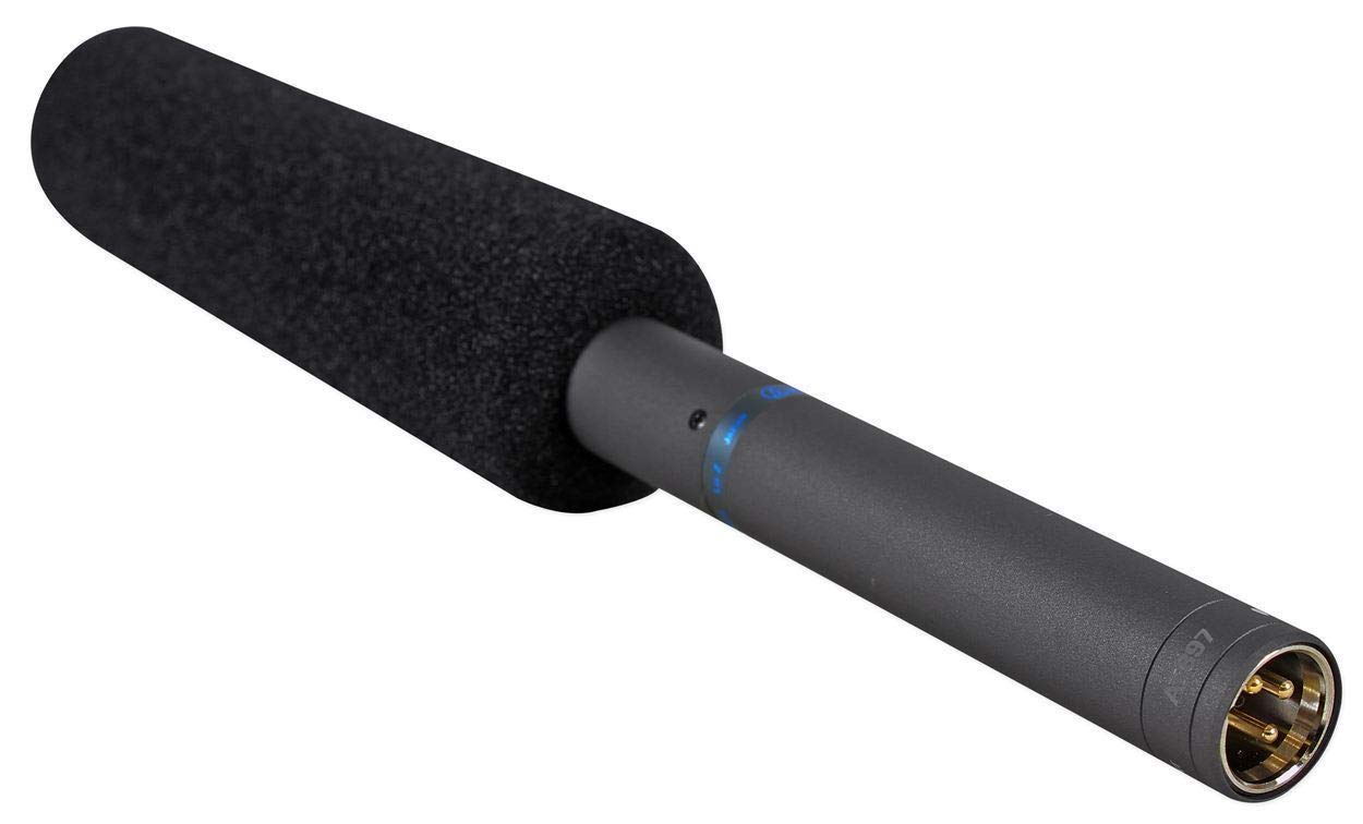 Audio-Technica AT897 Shotgun Condenser Microphone - Professional Video, Film & Broadcast Recording (2-Pack with Case) - Perfect for Documentary Filmmaking, Interview Recording & Studio Productions