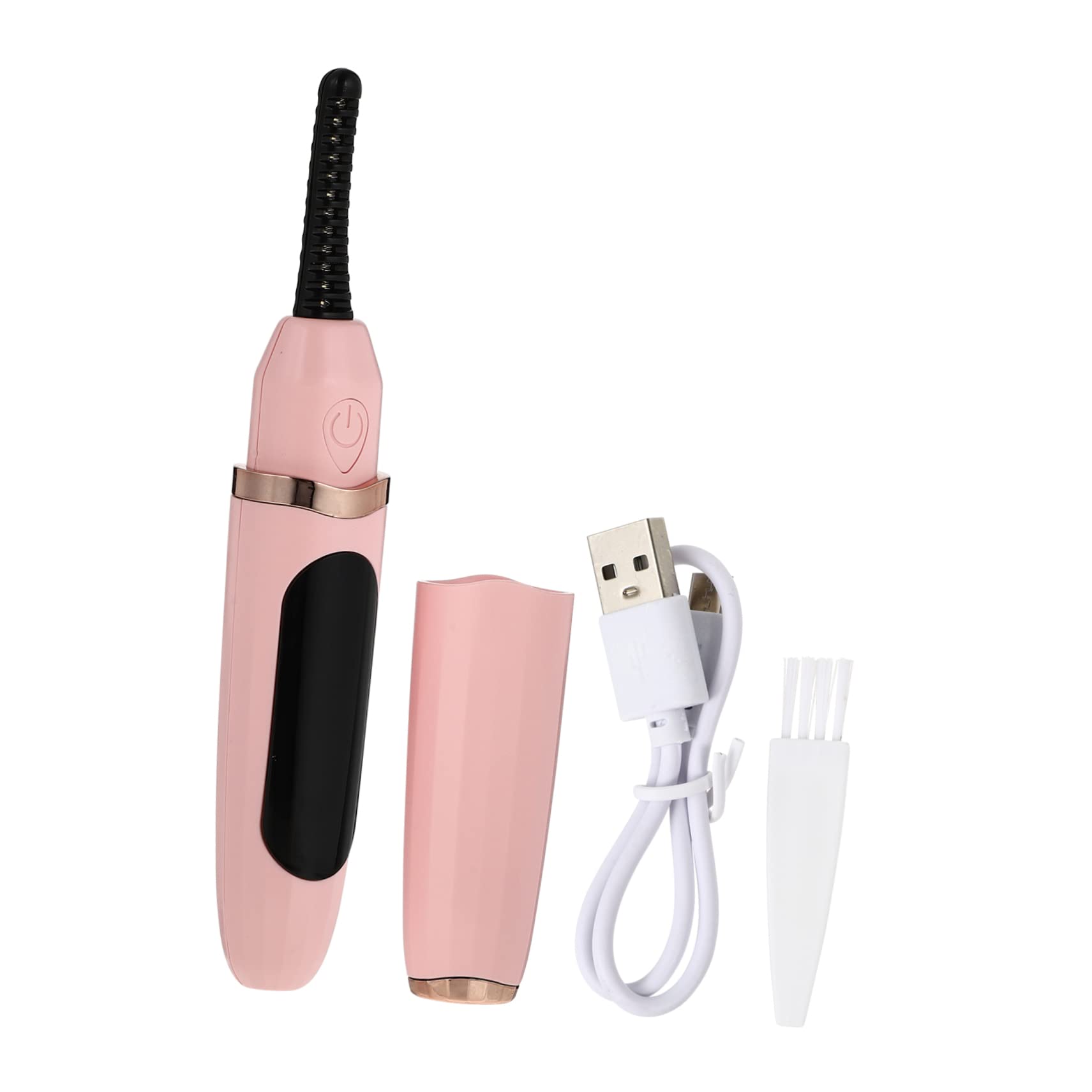 Minkissy Electric Eyelash Curler - Fast Heating Lash Curling Tool for Perfect Eye Makeup | Portable & Easy to Use for Home, Travel & Professional Makeup Artists