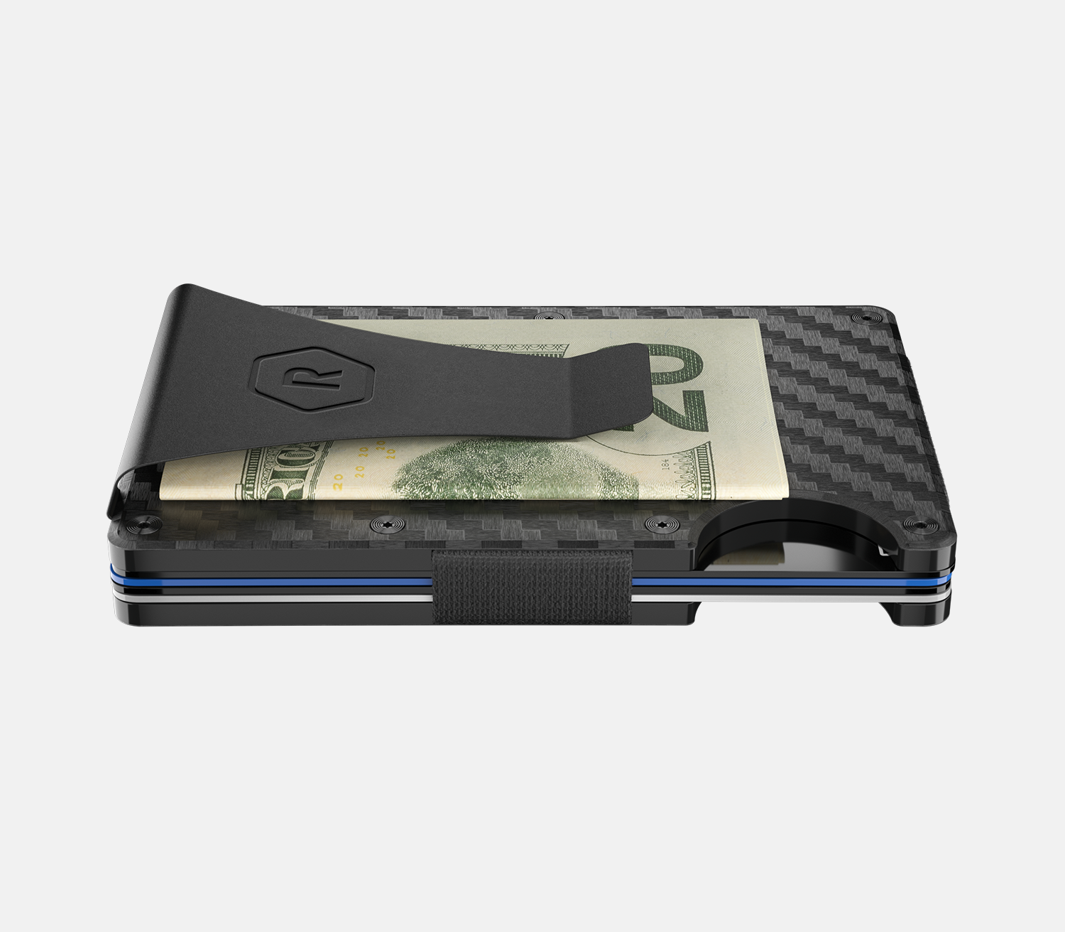 Ridge Wallet Carbon Fiber 3K - Slim Minimalist RFID Blocking Front Pocket Wallet for Men | Perfect for Travel, Everyday Carry & Gift Giving
