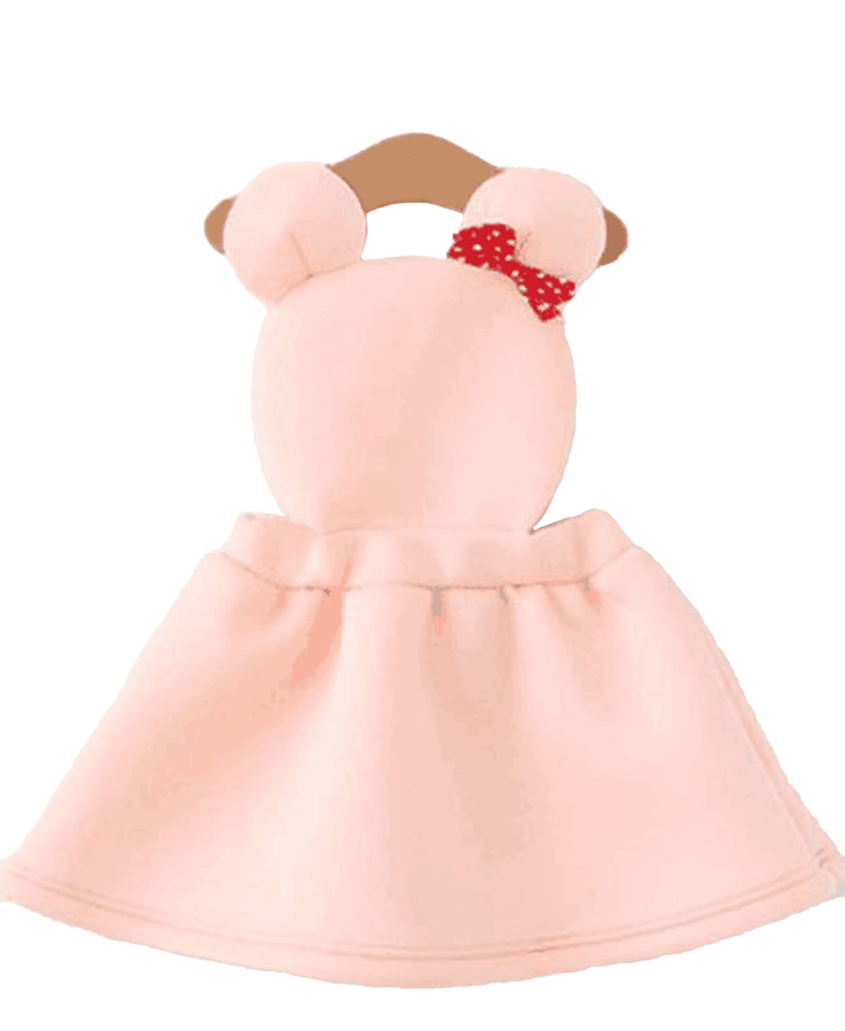 Cutiego Minnie Mouse Girls' Strap Dress - Baby Toddler Costume for Birthday Party, Halloween, Photo Shoot & Dress Up Play