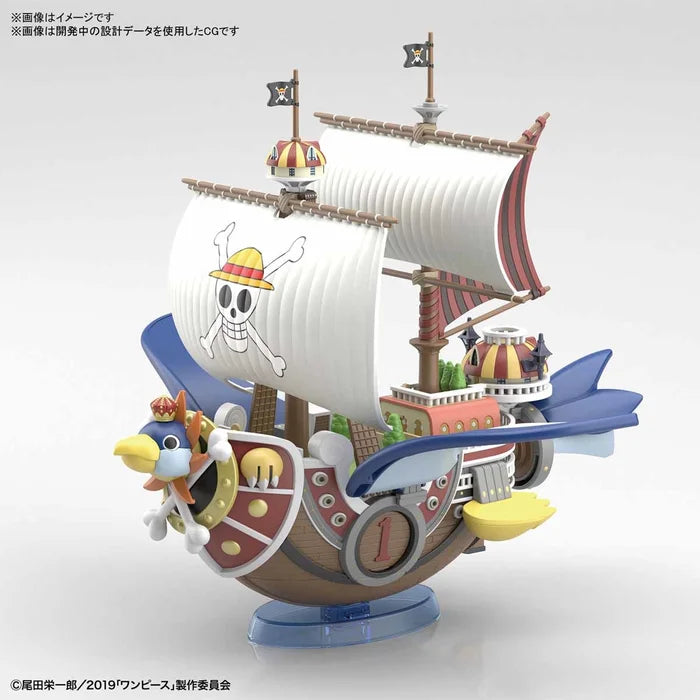 One Piece Thousand Sunny Flying Model Kit - Grand Ship Collection - Anime Pirate Ship Building Set for Display & Collectibles - Perfect for Fans, Gifts & Home Decor