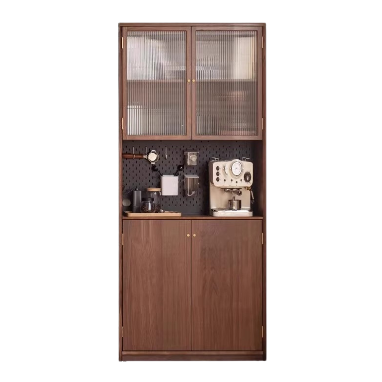 35.4х13.7х78.7 inch / 90х35х200 сm / Rich dark walnut color / Drawer bookcase H type