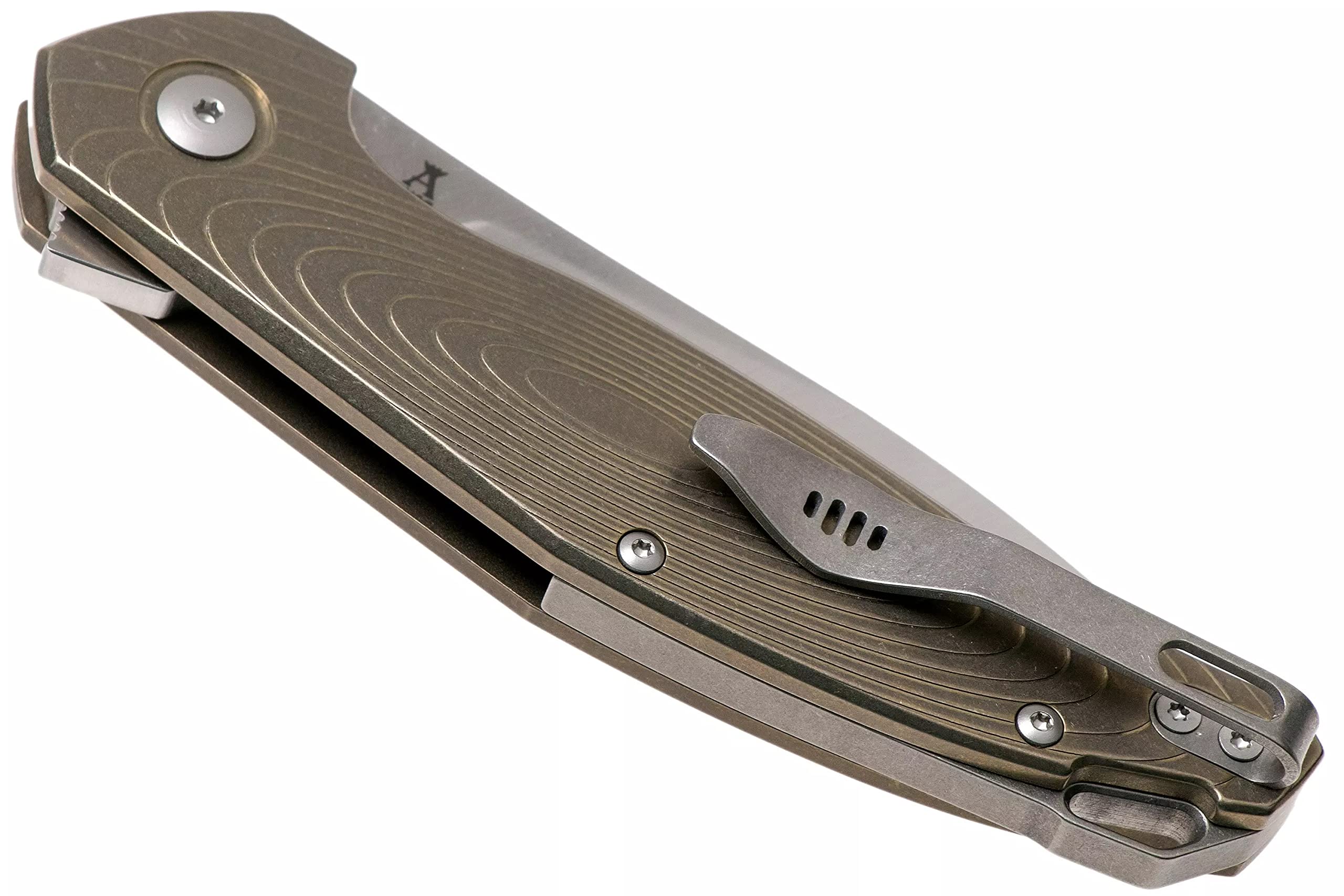 Premium Goccia Flipper EDC Pocket Knife - M390 Super Steel Drop Point Blade with G10/Micarta/Carbon Fiber/Titanium Handles | Jens Anso Design | Made in Italy | Perfect for Everyday Carry, Outdoor Adventures & Survival Gear