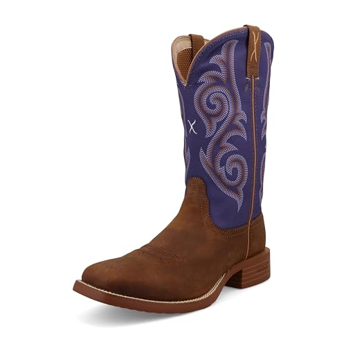 Distressed Saddle & Iris