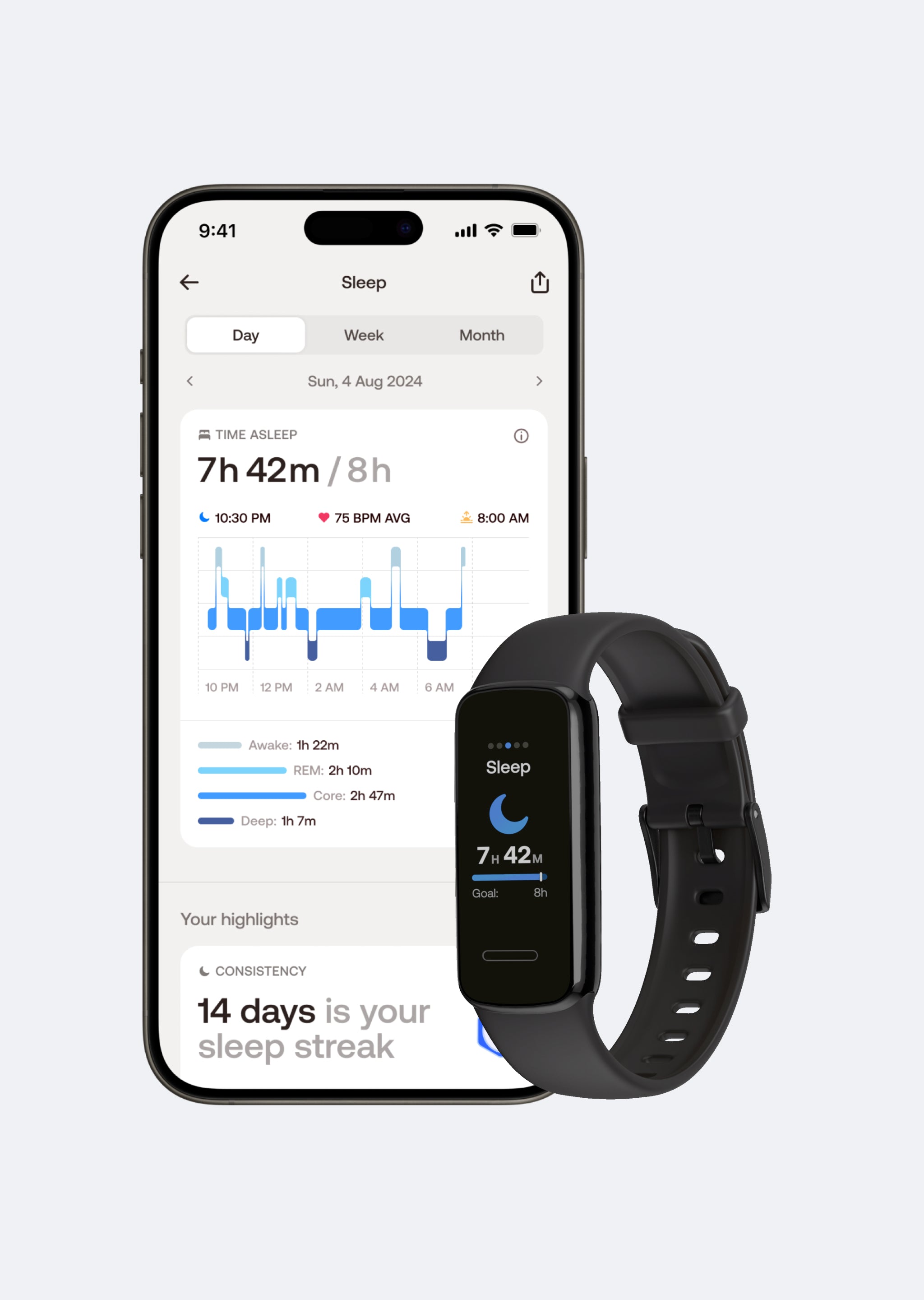 BetterMe Fitness Tracker - Smart Activity Tracker with Heart Rate Monitor, Step Counter & Sleep Tracking for Men & Women | Perfect for Gym, Running & Daily Health Monitoring