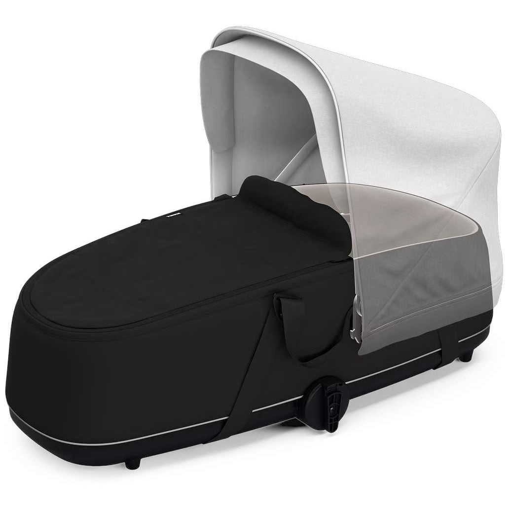 Thule Shine Bassinet - Lightweight & Portable Baby Crib for Travel, Home & Nursery | Compact Foldable Design for Easy Storage & On-the-Go Use