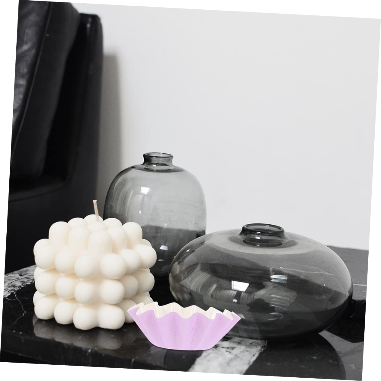 100Pcs Heatproof Wax Melting Trays - Leakproof Candle Liners Set for Wax Warmer & Scented Wax - Perfect for Aromatherapy, Home Decor and Gift Giving