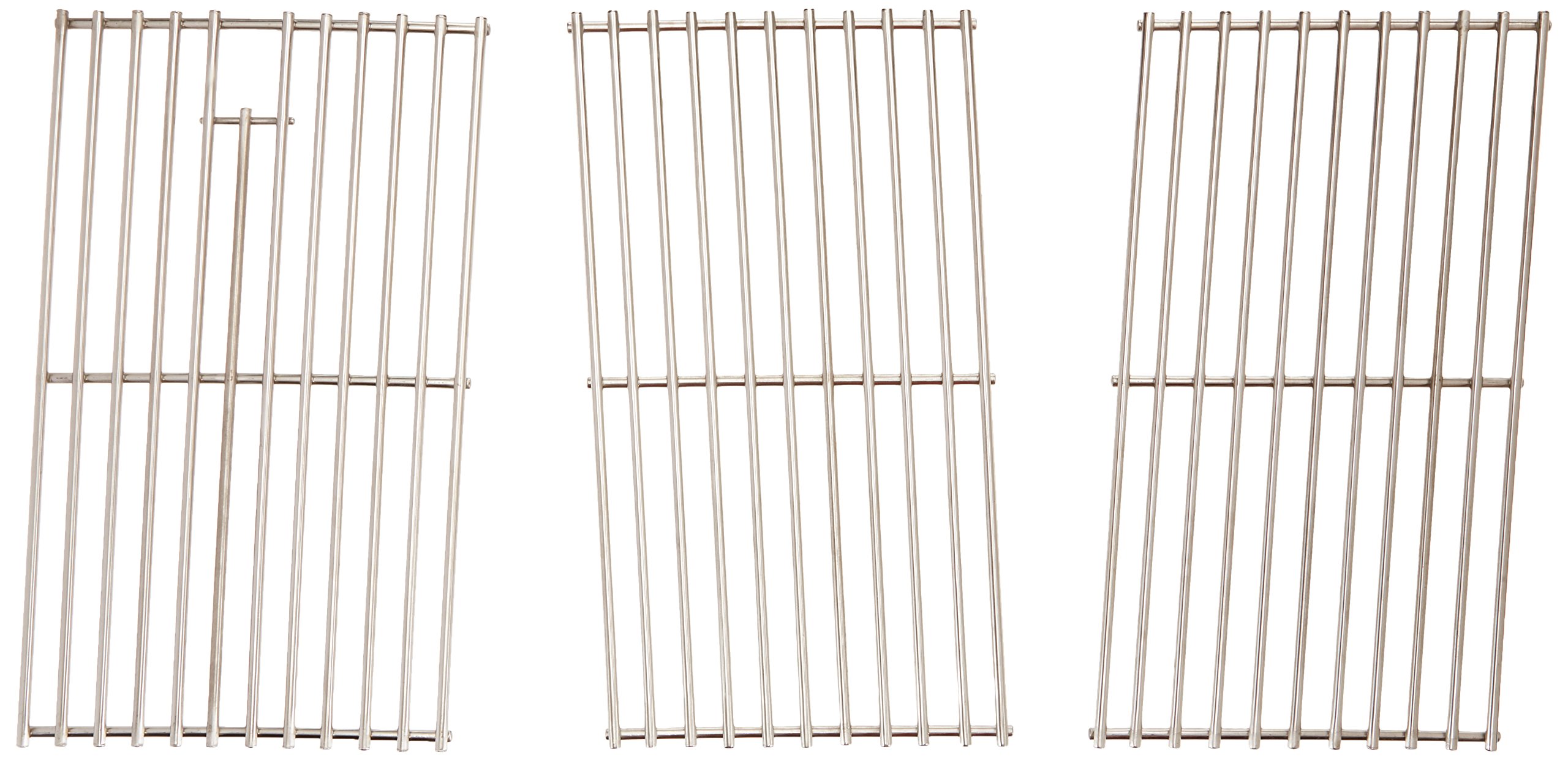 Music City Metals 5S783 Stainless Steel Wire Cooking Grid Replacement - Compatible with Select Sam's Gas Grill Models - Set of 3 - Perfect for BBQ, Grilling, and Outdoor Cooking
