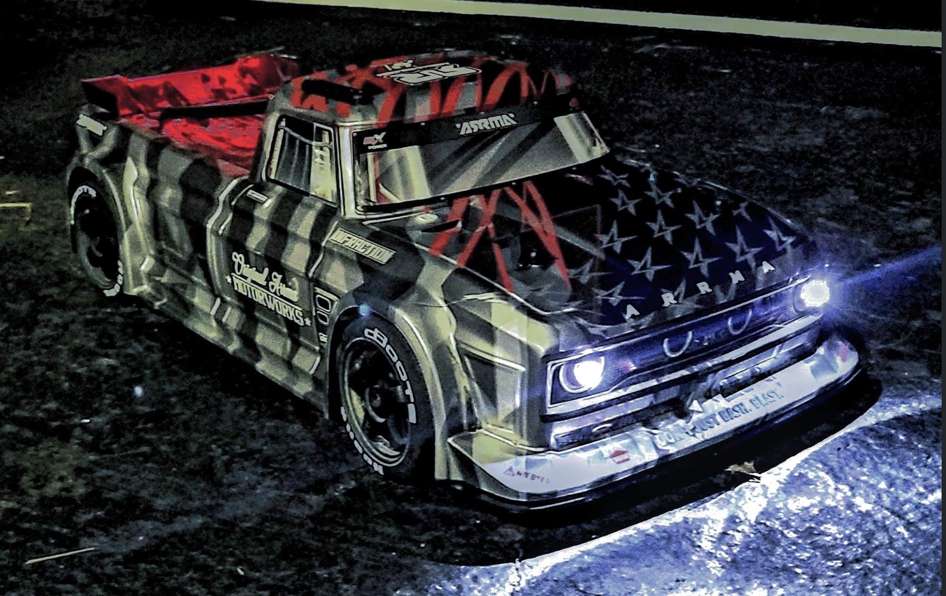 Arrma Infraction Felony Outcast Senton LED HD Lights - Brightest High-Intensity LEDs for RC Cars | Perfect for Night Racing & Off-Road Adventures