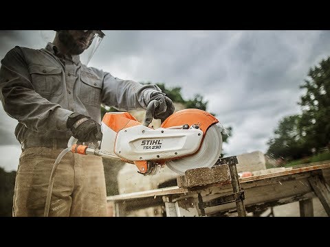 STIHL TSA 230 Cordless Cut Off Saw with Lithium-Ion Battery - Powerful & Lightweight for Construction, Landscaping & DIY Projects