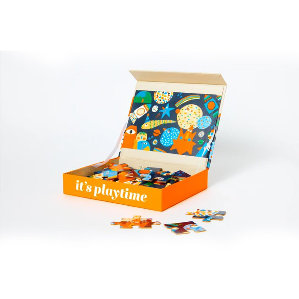 24-Piece Kids Puzzle - Space Romance Adventure | Educational Toy for Children Ages 3-8 | Perfect for Birthday Gifts & Classroom Activities