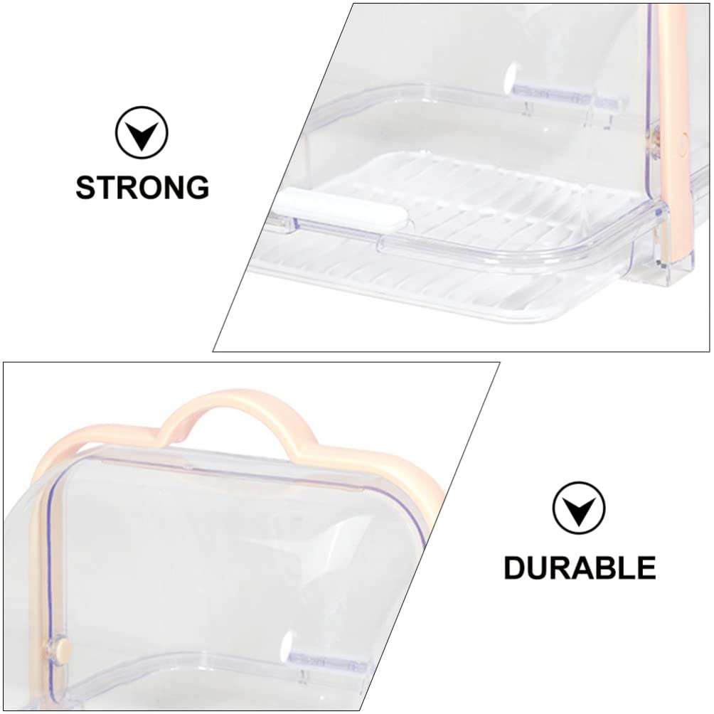Cabilock Baby Bottle Drying Rack & Storage Organizer with Cover - Space Saving Kitchen Cabinet Holder for Bottles, Teats, Cups & Straws - Perfect for Nursery, Baby Care & Kitchen Organization