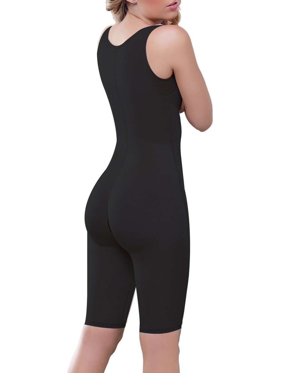 GERALDINE Full Body Shapewear for Women - High Waist Tummy Control Bodysuit with Back Support - Black X-Small - Perfect for Dresses, Workout & Everyday Wear