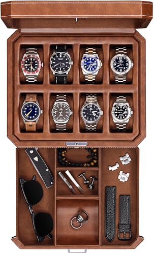 8 Slot - Tan/Brown