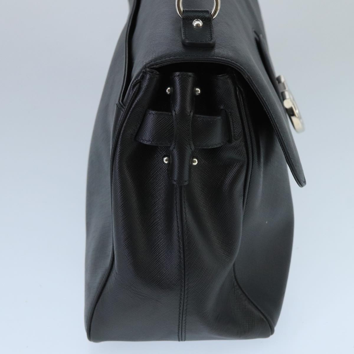 21G560 Genuine Black Leather Satchel for Women - Stylish Handbag for Work, Travel & Everyday Use