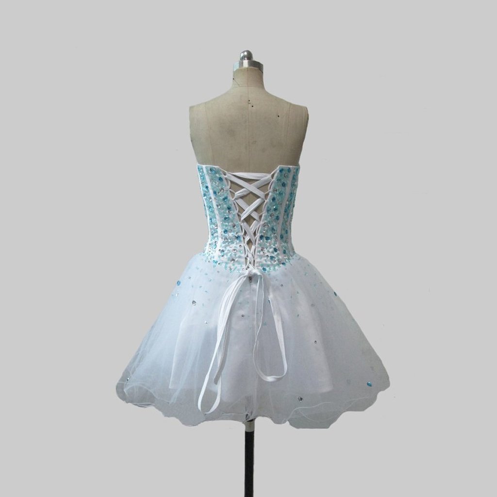 Kivary® Crystal Tulle Prom Dress for Homecoming & Parties