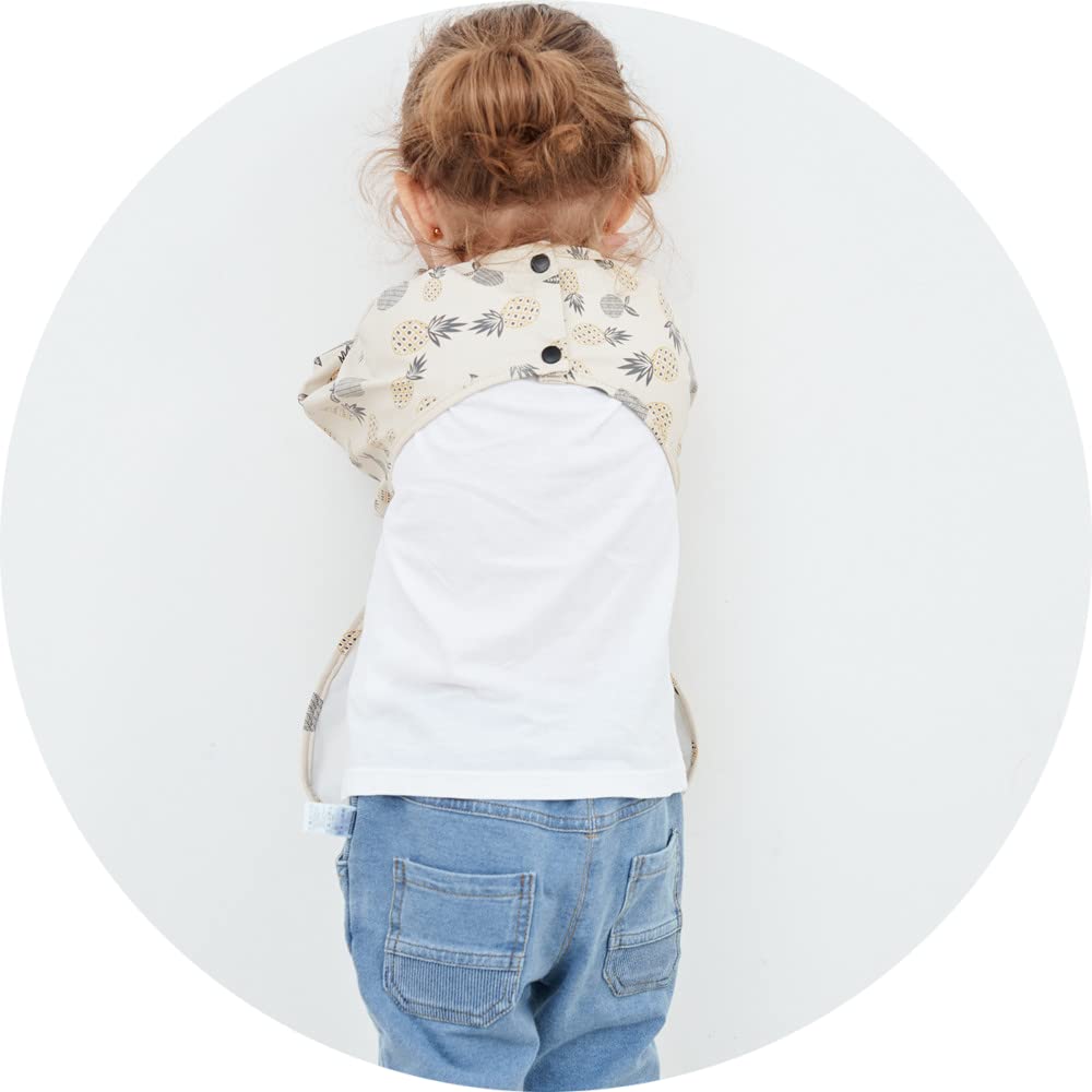 Waterproof Baby Bibs for Infants & Toddlers - Long Sleeve Feeding Bib with Food Catcher | Super Soft, Wipe Clean | Perfect for Messy Mealtime & Baby-Led Weaning