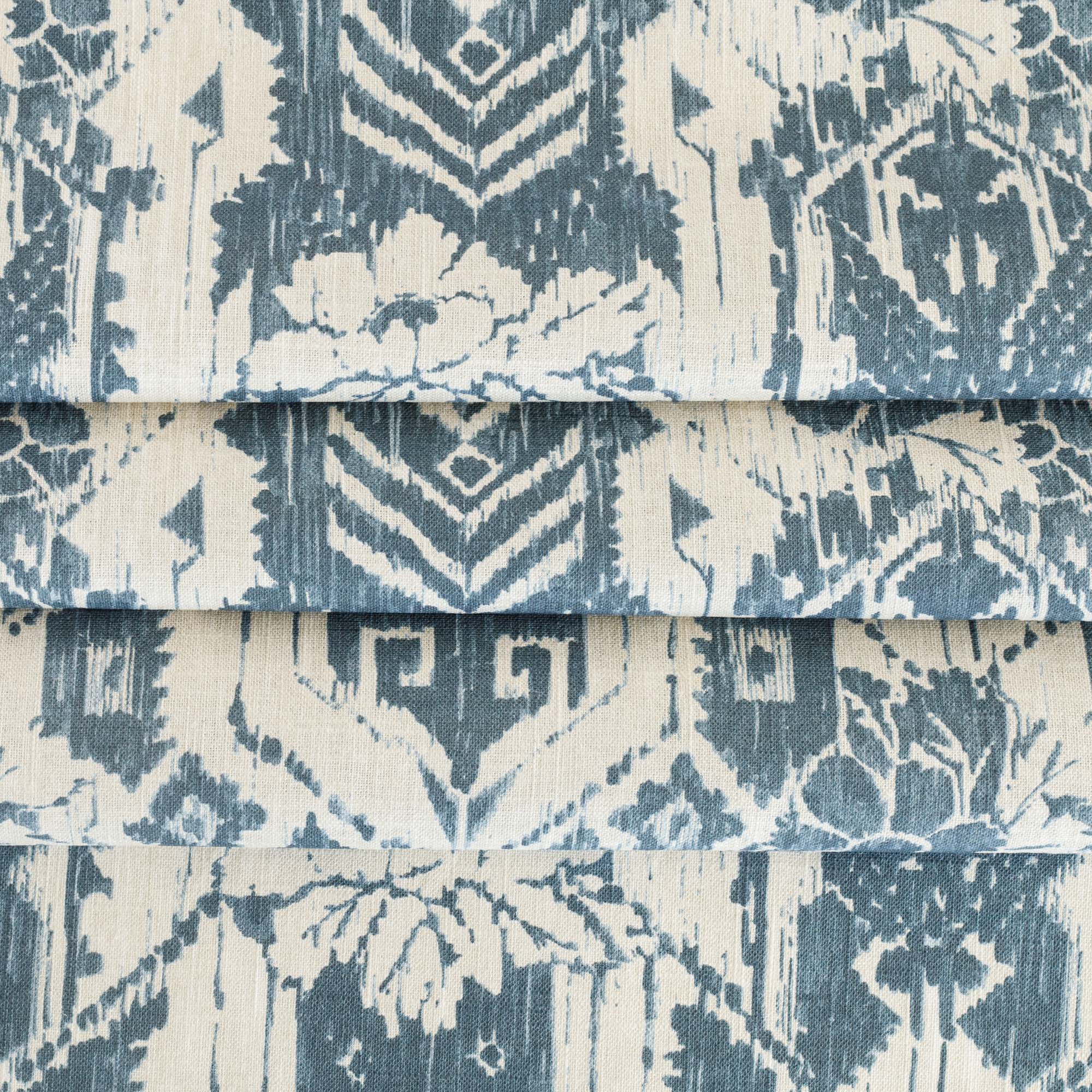 Premium Merida Fabric - 100% Cotton Indigo Dyed Textile for Quilting, Upholstery & DIY Crafts | Soft, Durable & Fade-Resistant Material for Home Decor & Sewing Projects