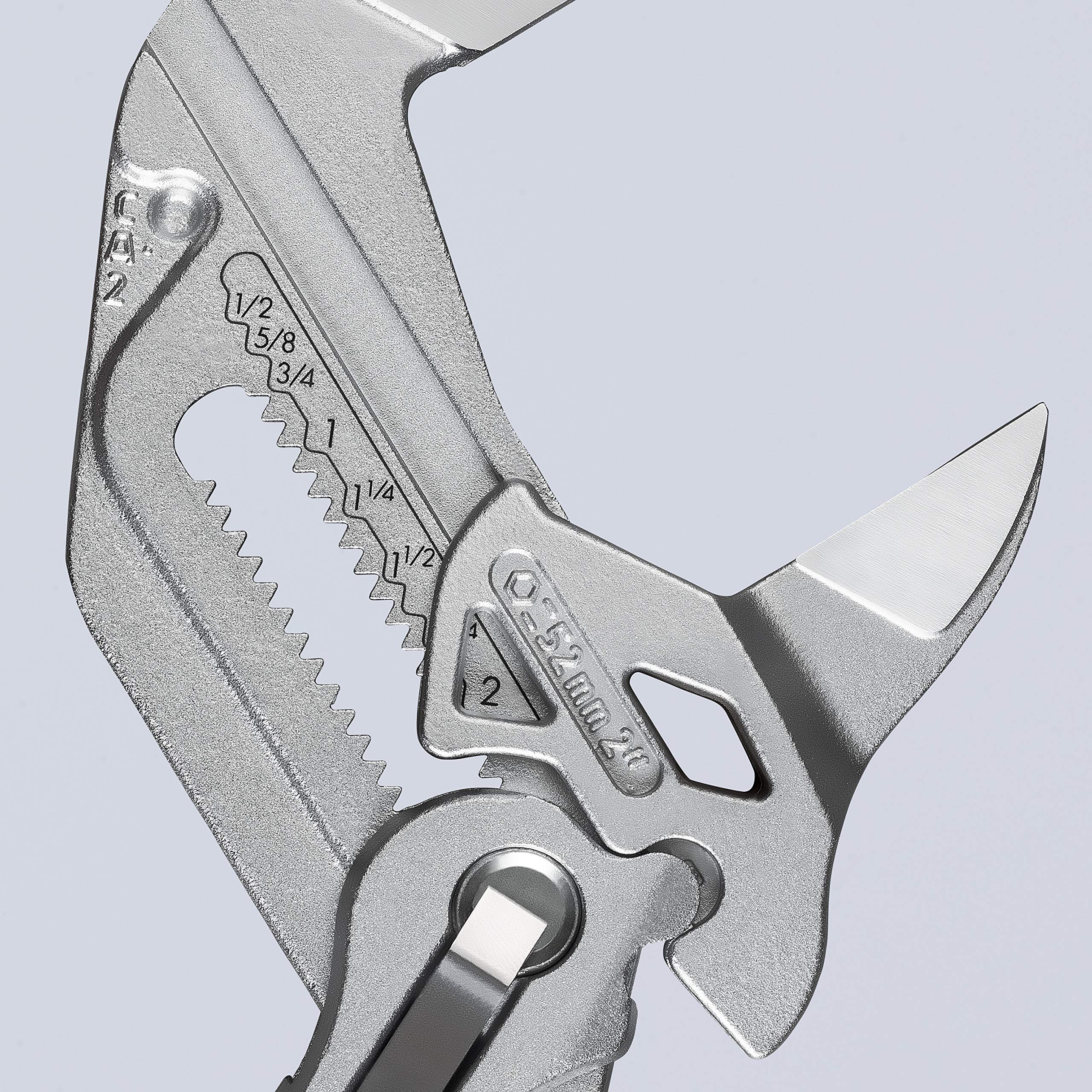 KNIPEX 86 03 250 SBA Pliers Wrench - Professional Adjustable Wrench Tool for Plumbing, Automotive & DIY Projects | High-Quality German Engineering