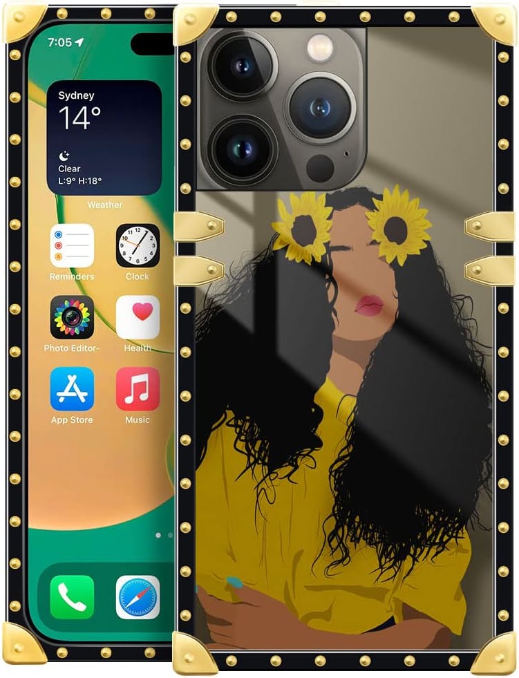 Premium Leopard Crown iPhone 14 Plus Case Cover - 6.7 Inch Shockproof Protective Phone Case for Women & Men | Perfect for Everyday Use, Travel & Outdoor Activities