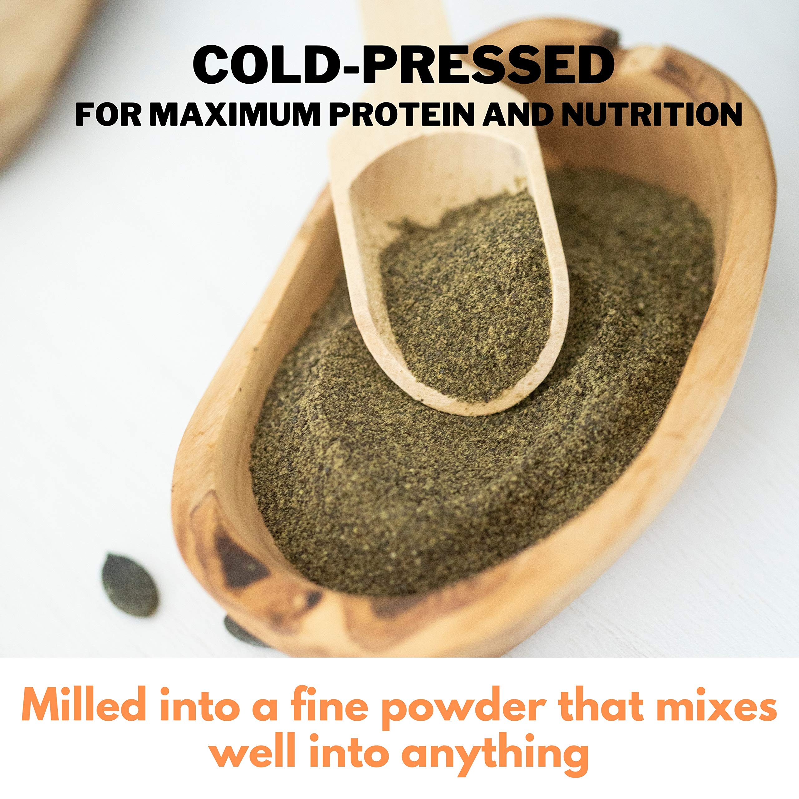 Schlacher & Söhne Organic Pumpkin Seed Protein Powder 17.6oz | 100% Pure Plant-Based Vegan Protein | Non-GMO, Gluten-Free, No Additives | Supports Immune System & Digestion | Made in Austria | Perfect for Smoothies, Baking & Post-Workout Recovery