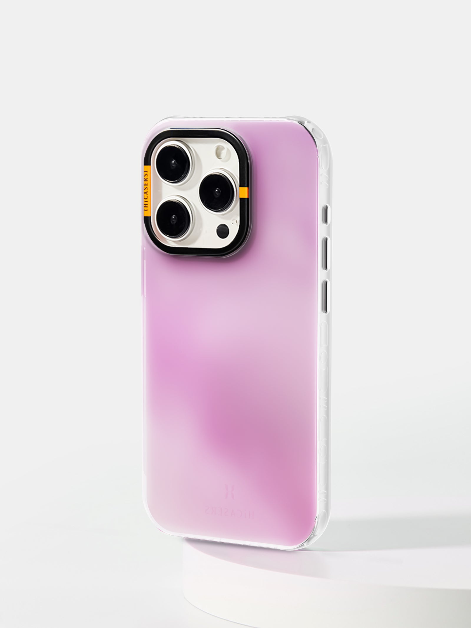 Iridescent Pink Watercolor Wash Phone Case - Trendy Protective Cover for iPhone & Samsung, Perfect for Everyday Use, Travel & Gifting