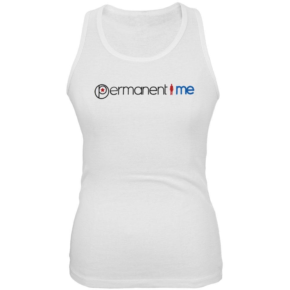 Old Glory Women's Juniors Logo Tank Top - Medium, White - Perfect for Casual Wear, Summer Outfits & Patriotic Events