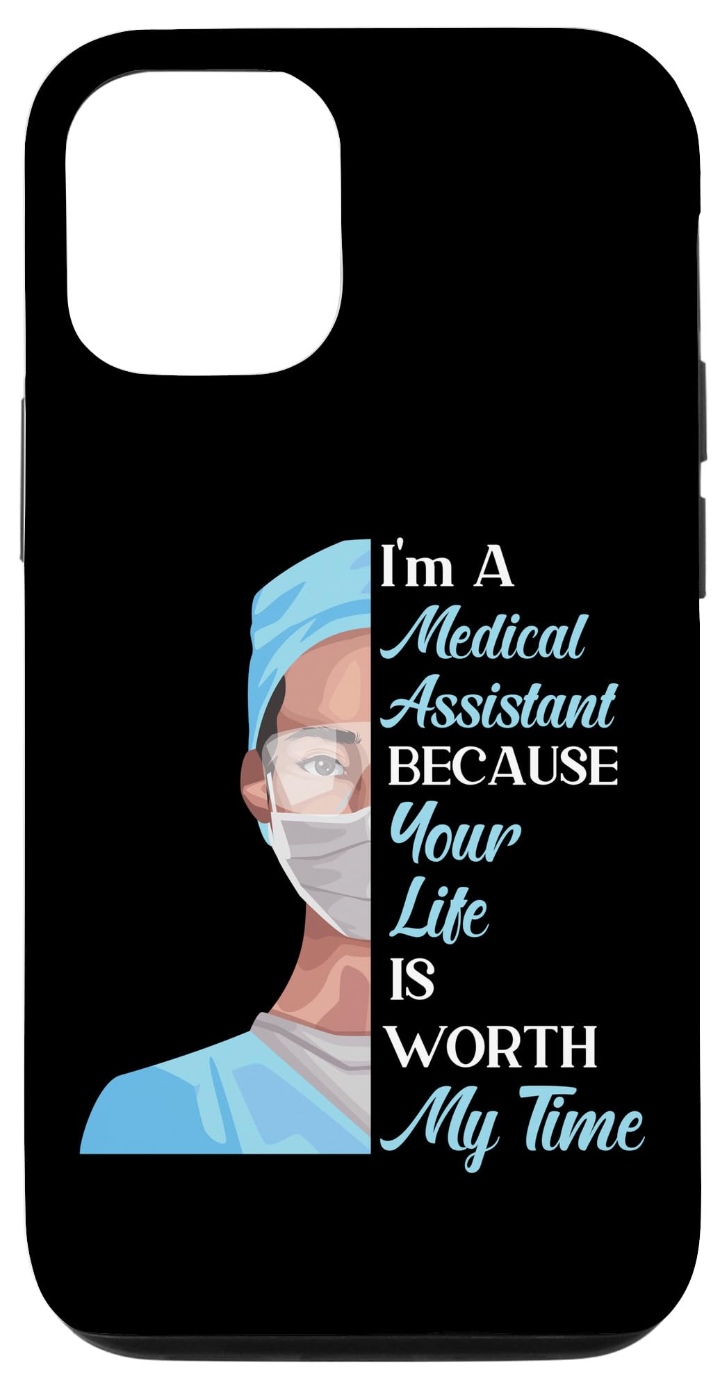 Certified Medical Assistant (CMA) Case for iPhone 12 & iPhone 12 Pro - Durable Protective Cover for Healthcare Professionals - Perfect for Hospitals, Clinics & Medical Offices