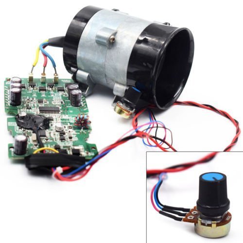 12V Electric Vehicle Turbine Charger with Fan & ESC - Fast Charging for EVs, Boats, RVs - Perfect for Road Trips & Outdoor Adventures