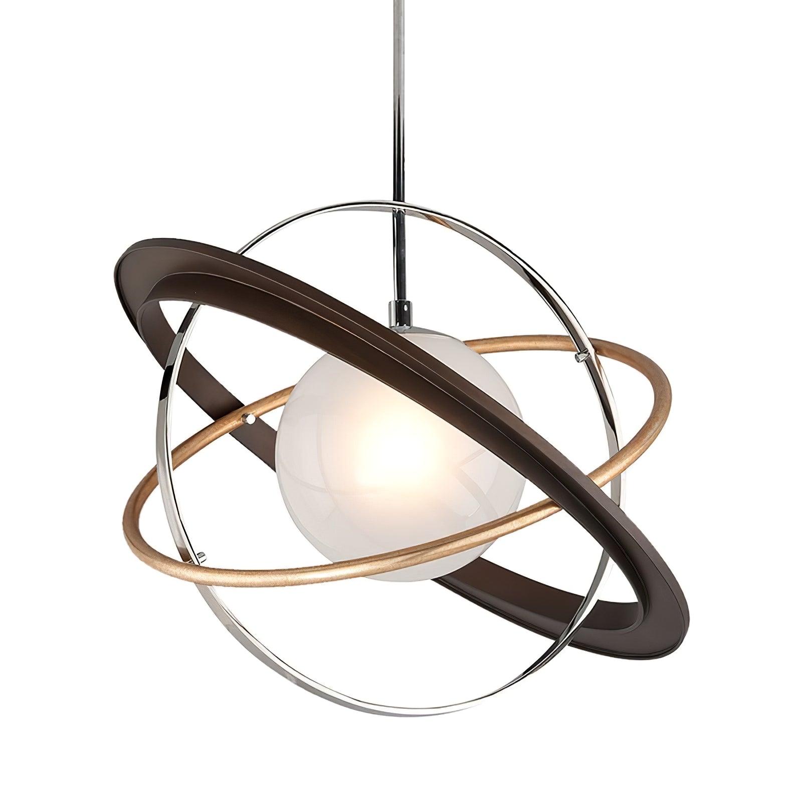 Apogee Modern Pendant Light - Sleek Hanging Lamp for Kitchen Island, Dining Room & Bedroom Decor - Energy Efficient LED Lighting Fixture