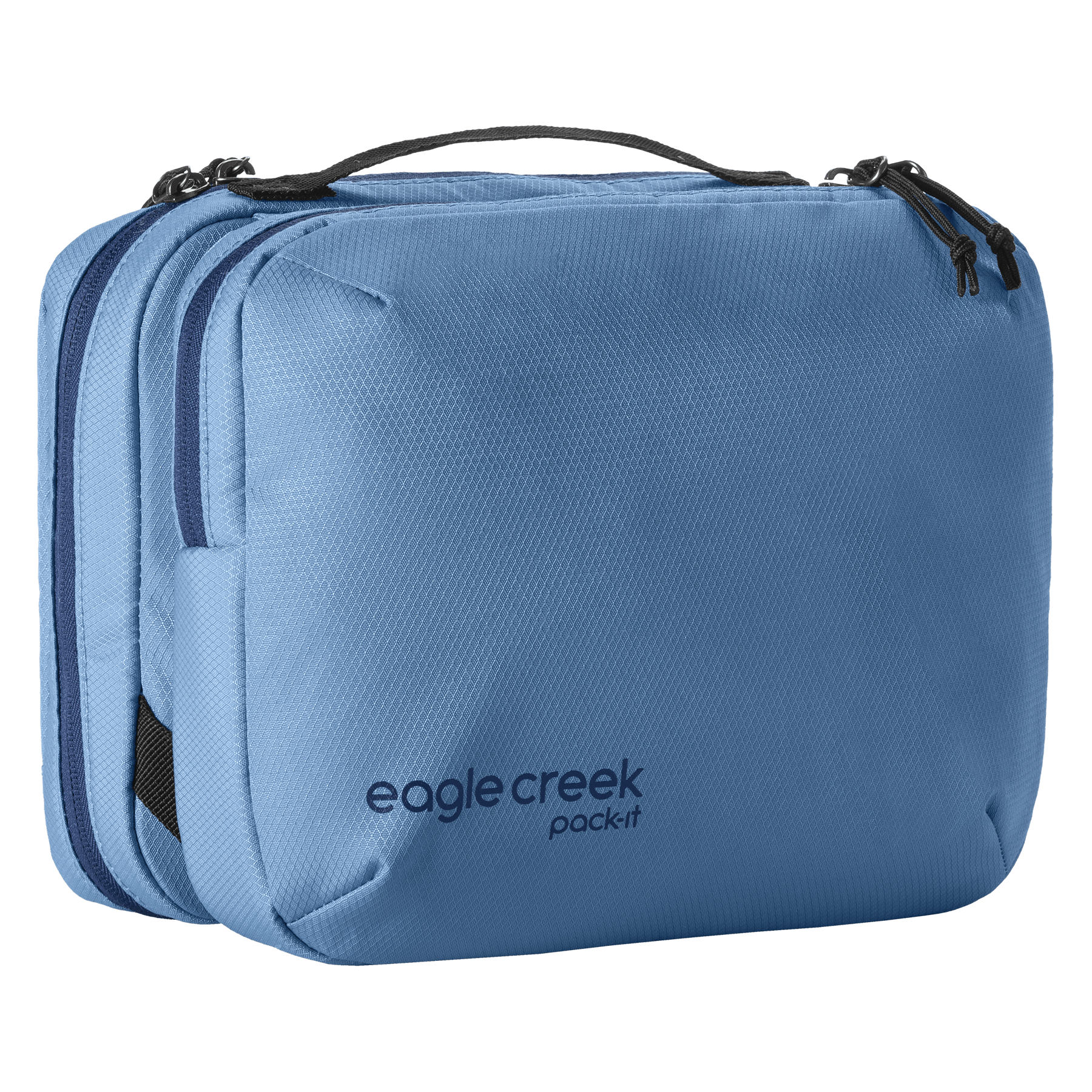 Eagle Creek Pack It Trifold Toiletry Kit - Waterproof Travel Organizer for Toiletries & Cosmetics | Perfect for Camping, Business Trips & Airplane Carry-Ons