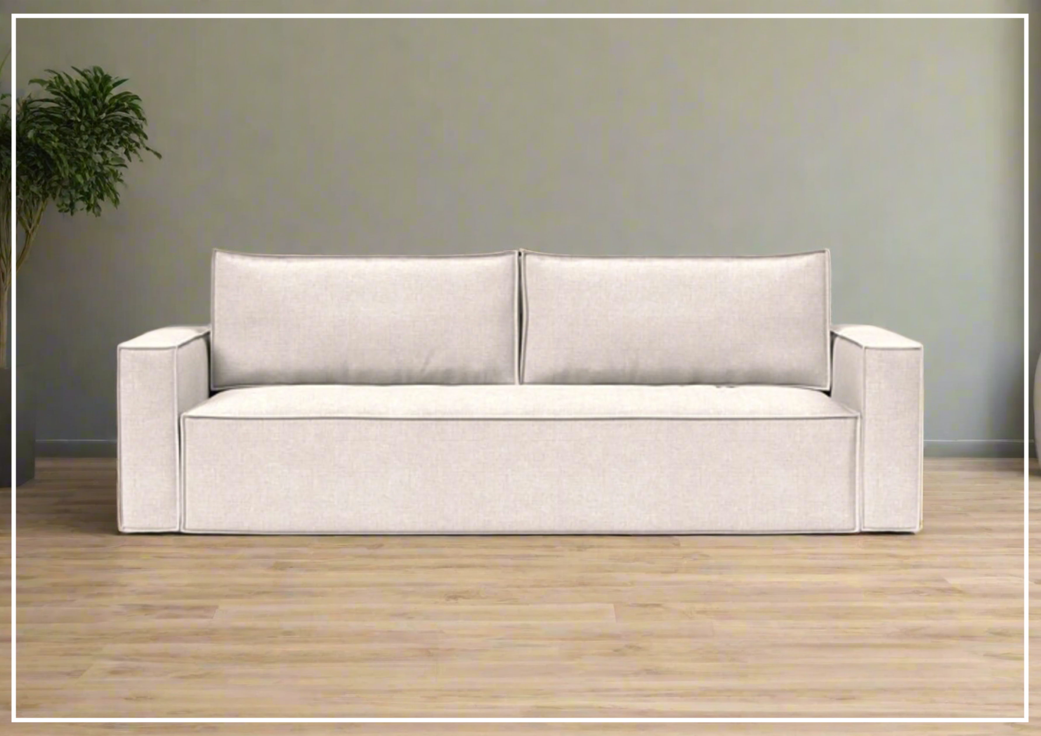 Innovation Living Newilla 2-Seater Convertible Fabric Sofa Bed - Comfortable Sleeper Sofa for Small Spaces, Guest Rooms & Apartments